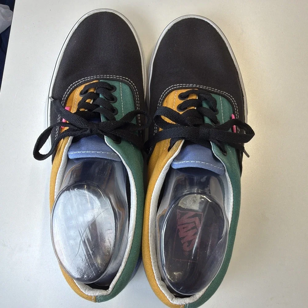Vans Era Mix Match Cadminum Color Block Sneaker Low Top Retro Men 10 Women 11.5